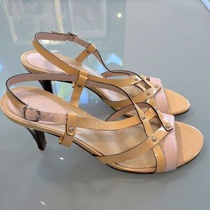 Cole Haan Nike Air high heel sandals 9.5 w 3” heel